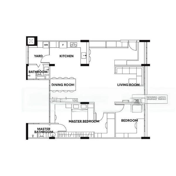 5 Room (5A) HDB for Sale in  616 Hougang Avenue 8 - Image 20